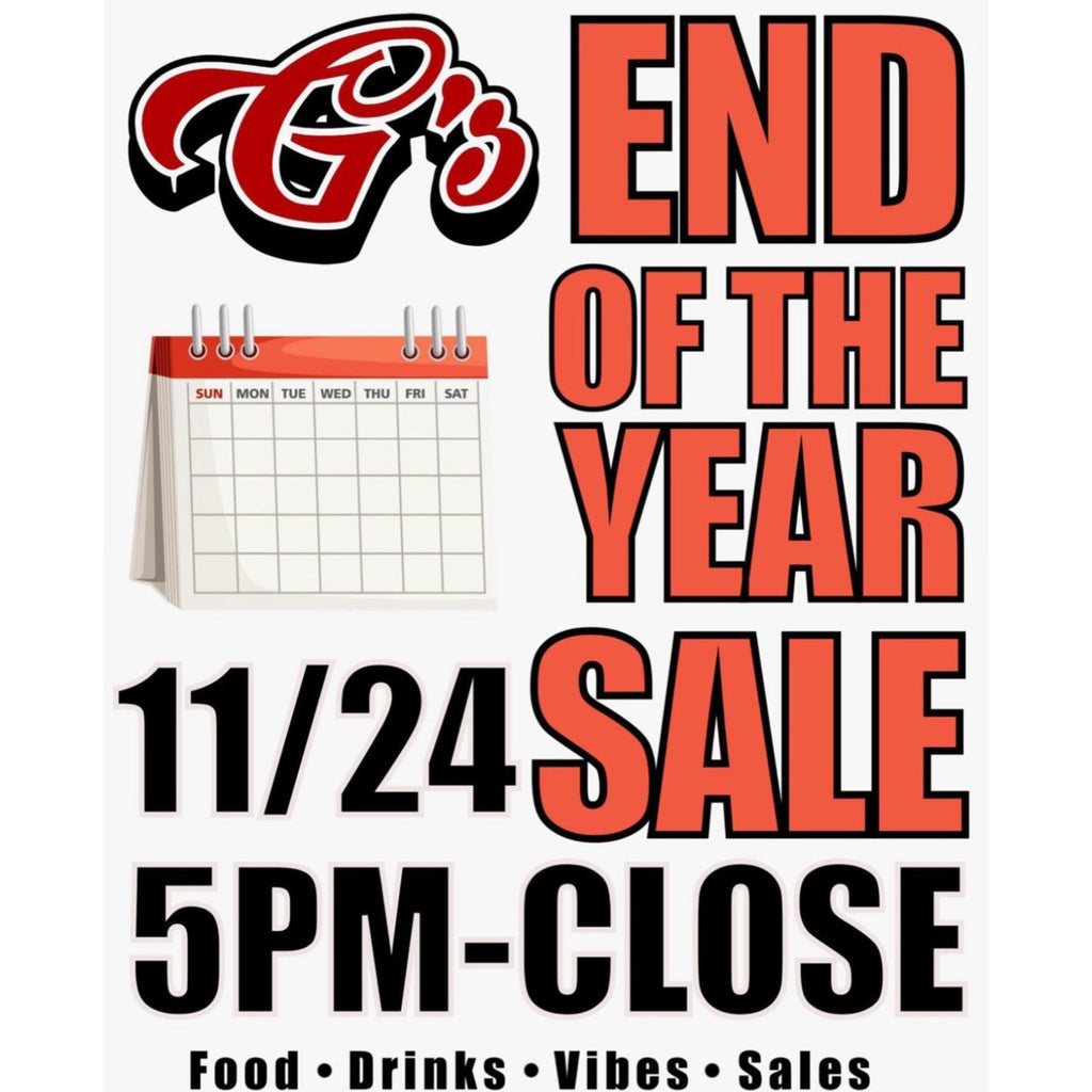 End of the Year Sale