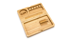 Raw Bamboo Backflip Rolling Tray